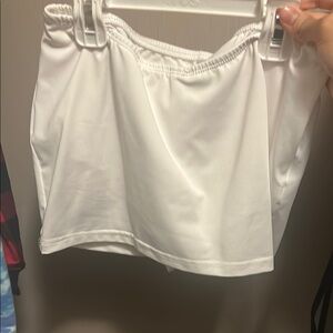 White Athletic Shorts